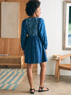 Faherty Brand Silk Blend Solstice Mini Dress -^Women Dresses