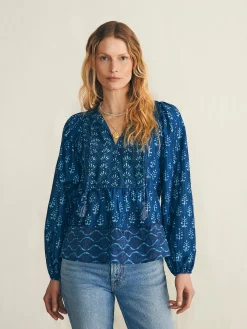 Faherty Brand Silk Blend Solstice Top -^Women Shirts & Tops