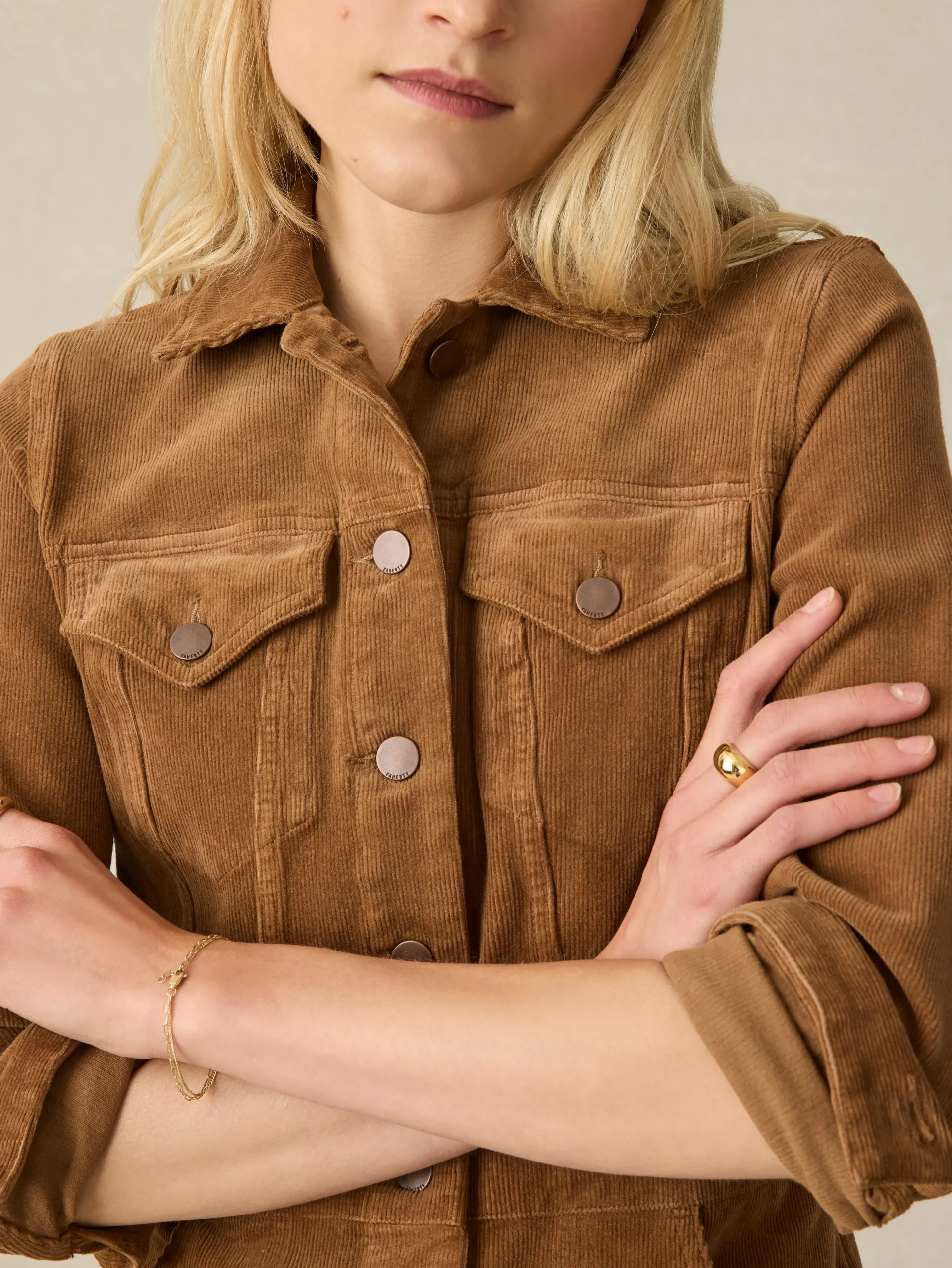 Faherty Brand Softstretch Cord Michelle Dress -^Women Dresses