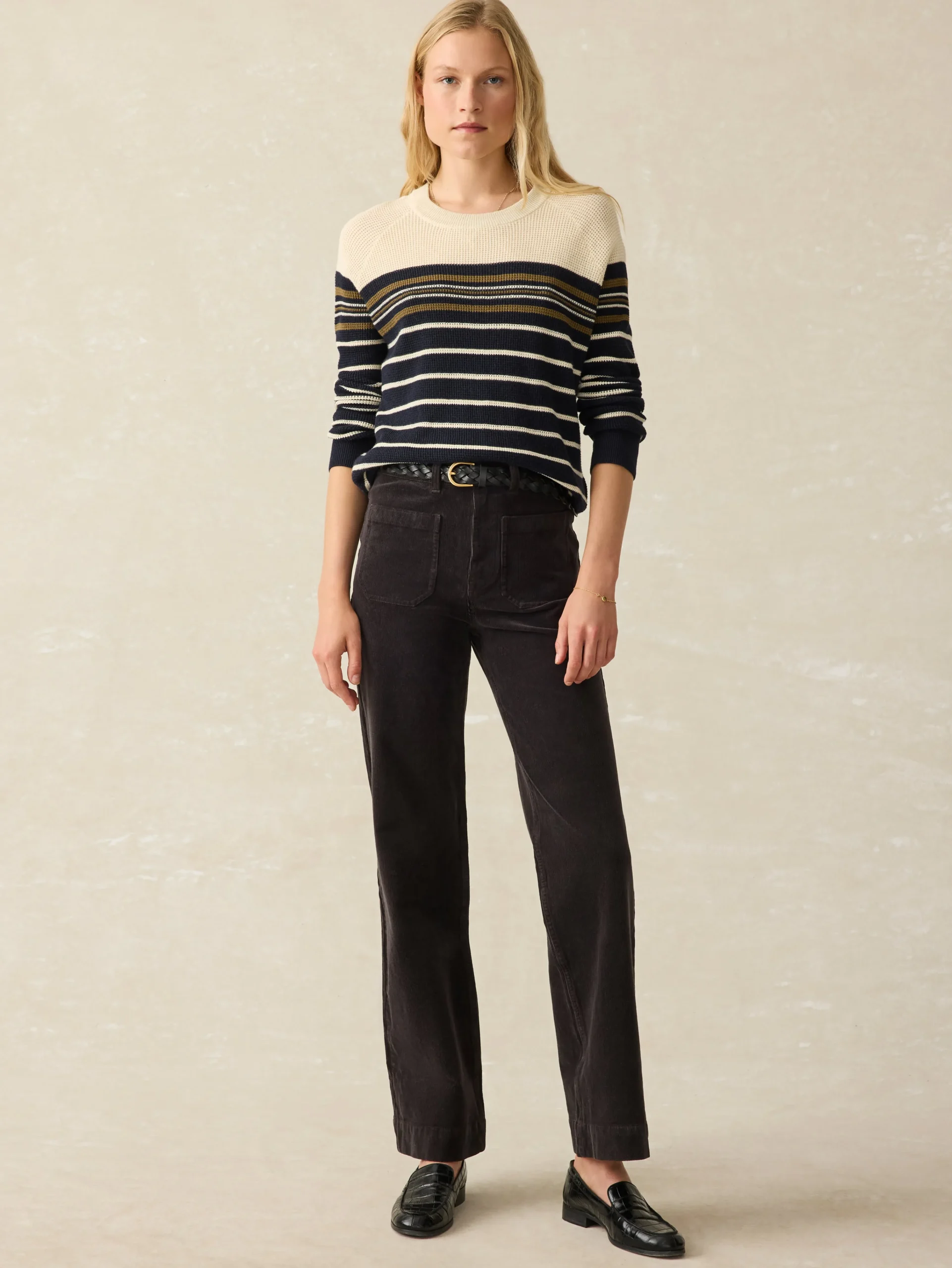Faherty Brand Softstretch Cord Patch Pocket Pant -^Women Pants