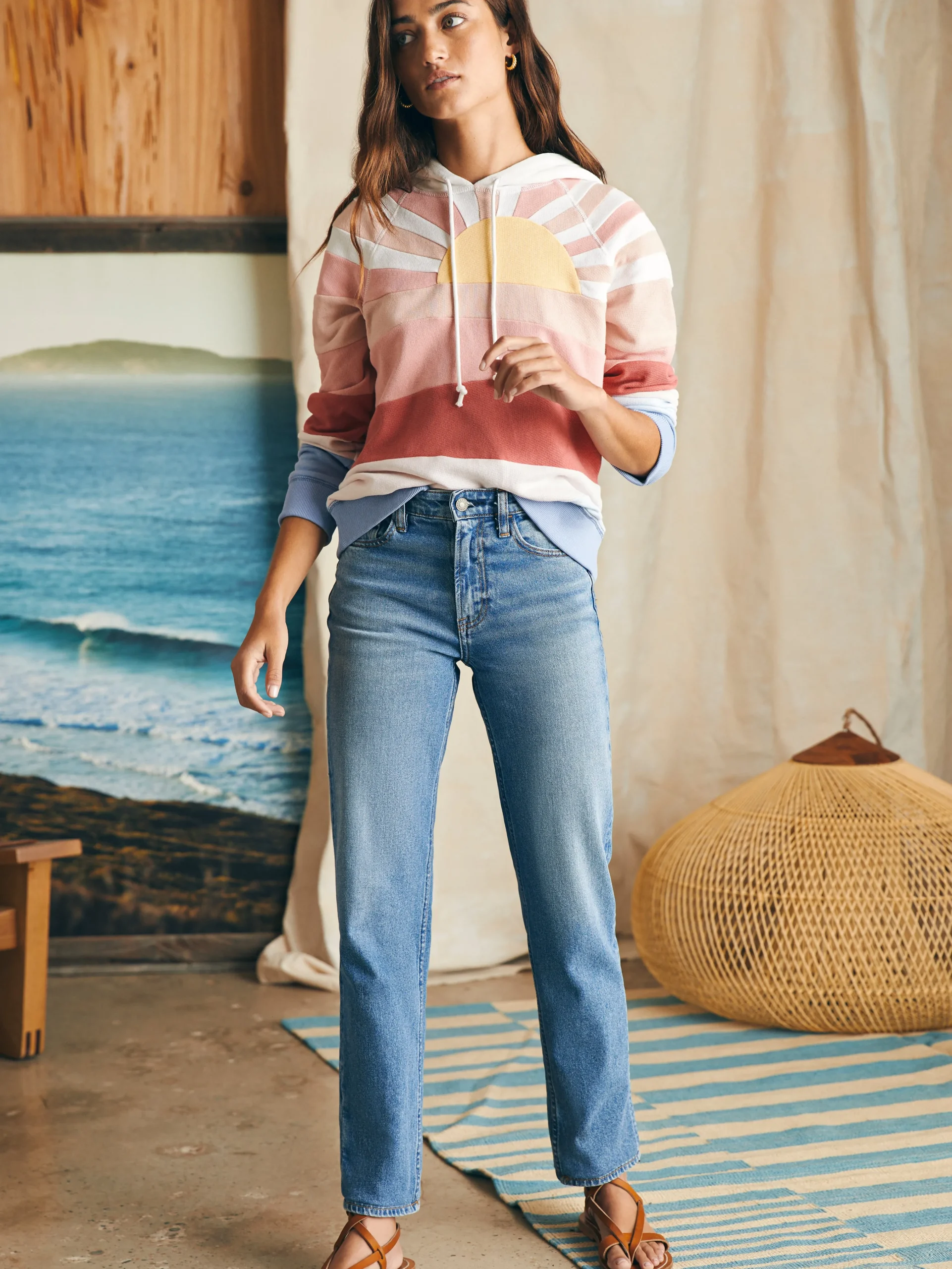 Faherty Brand Soleil Hoodie -^Women Hoodies & Sweatshirts