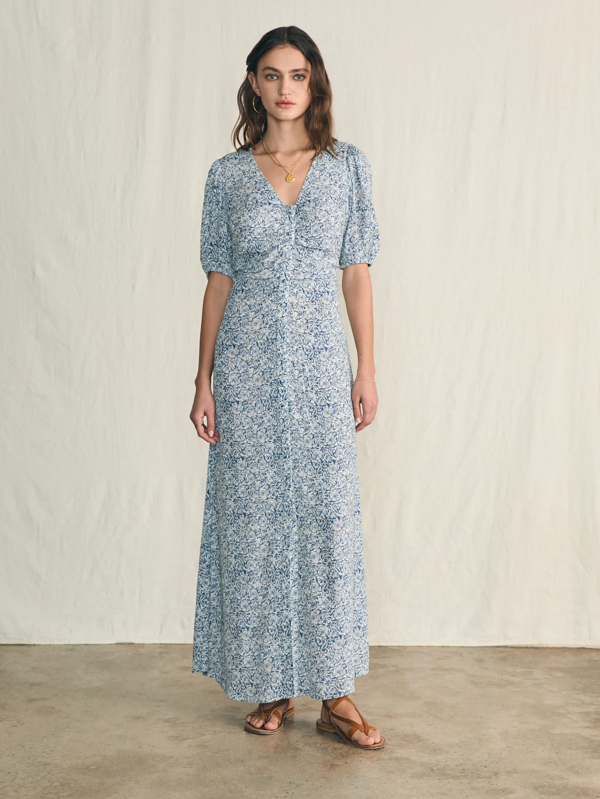 Faherty Brand Sorrento Dress -^Women Dresses
