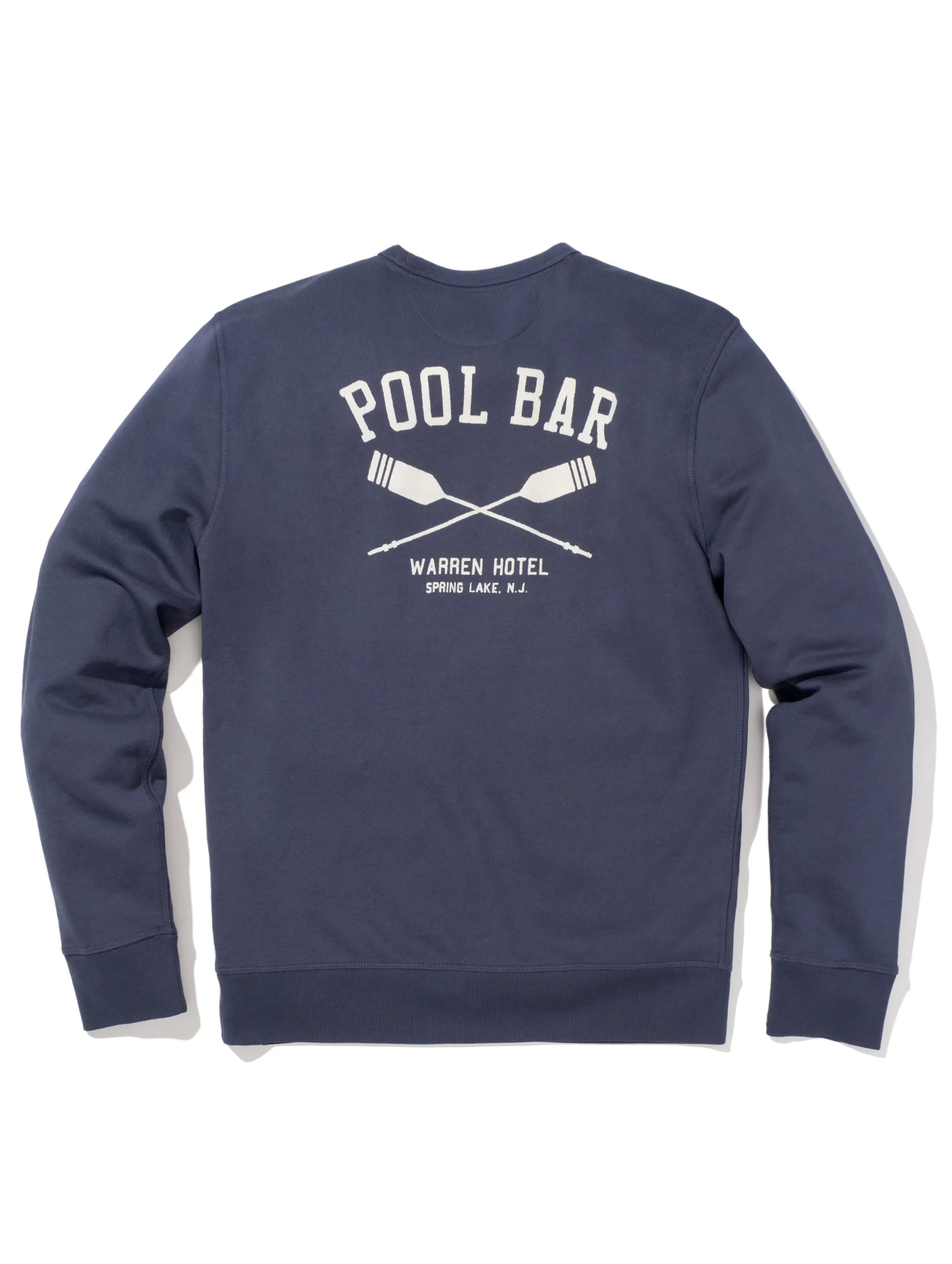 Faherty Brand Spring Lake Long-Sleeve Terry Pool Bar Crewneck -^ Hoodies & Sweatshirts