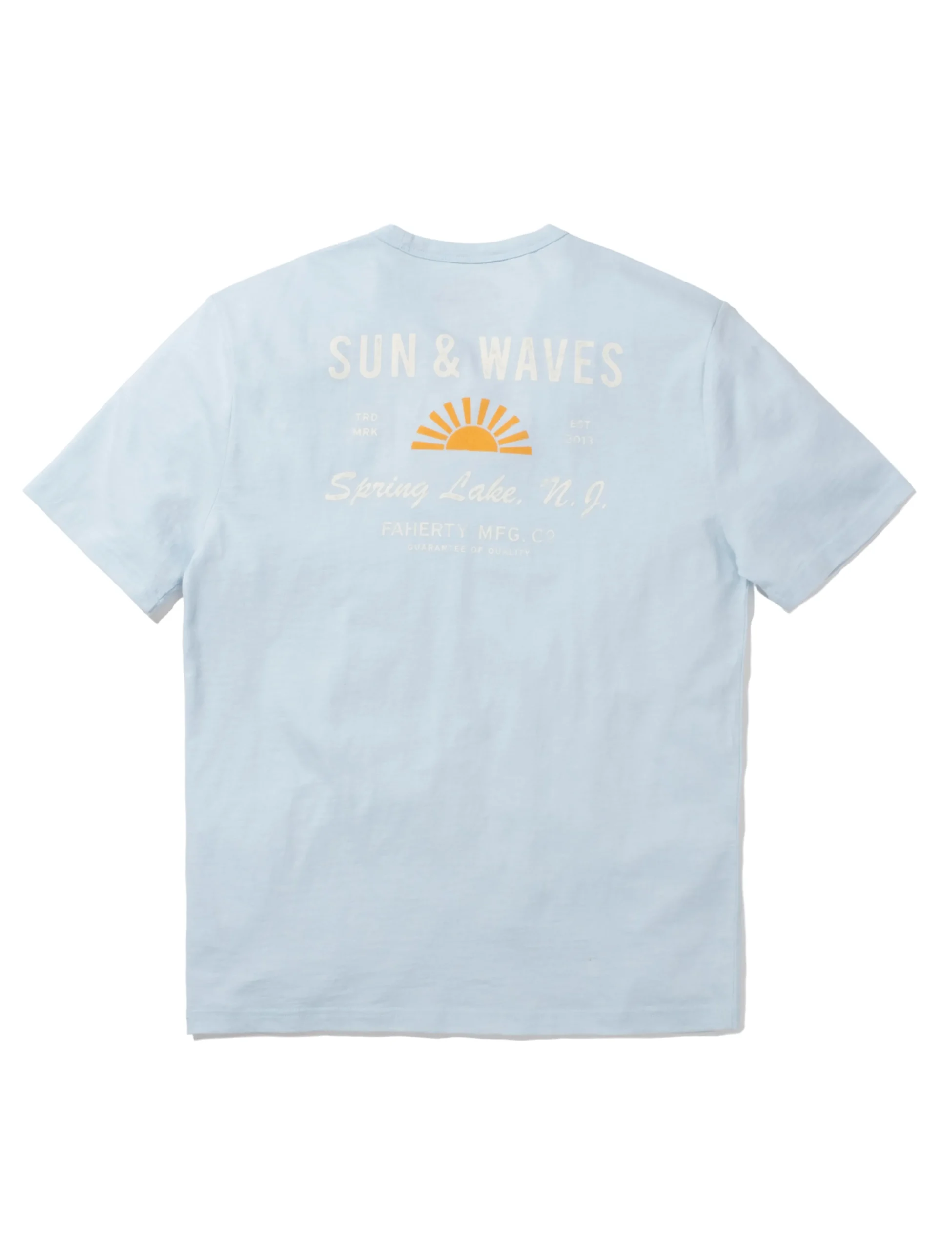 Faherty Brand Spring Lake Short-Sleeve Crew T-Shirt -^ T-Shirts & Henleys