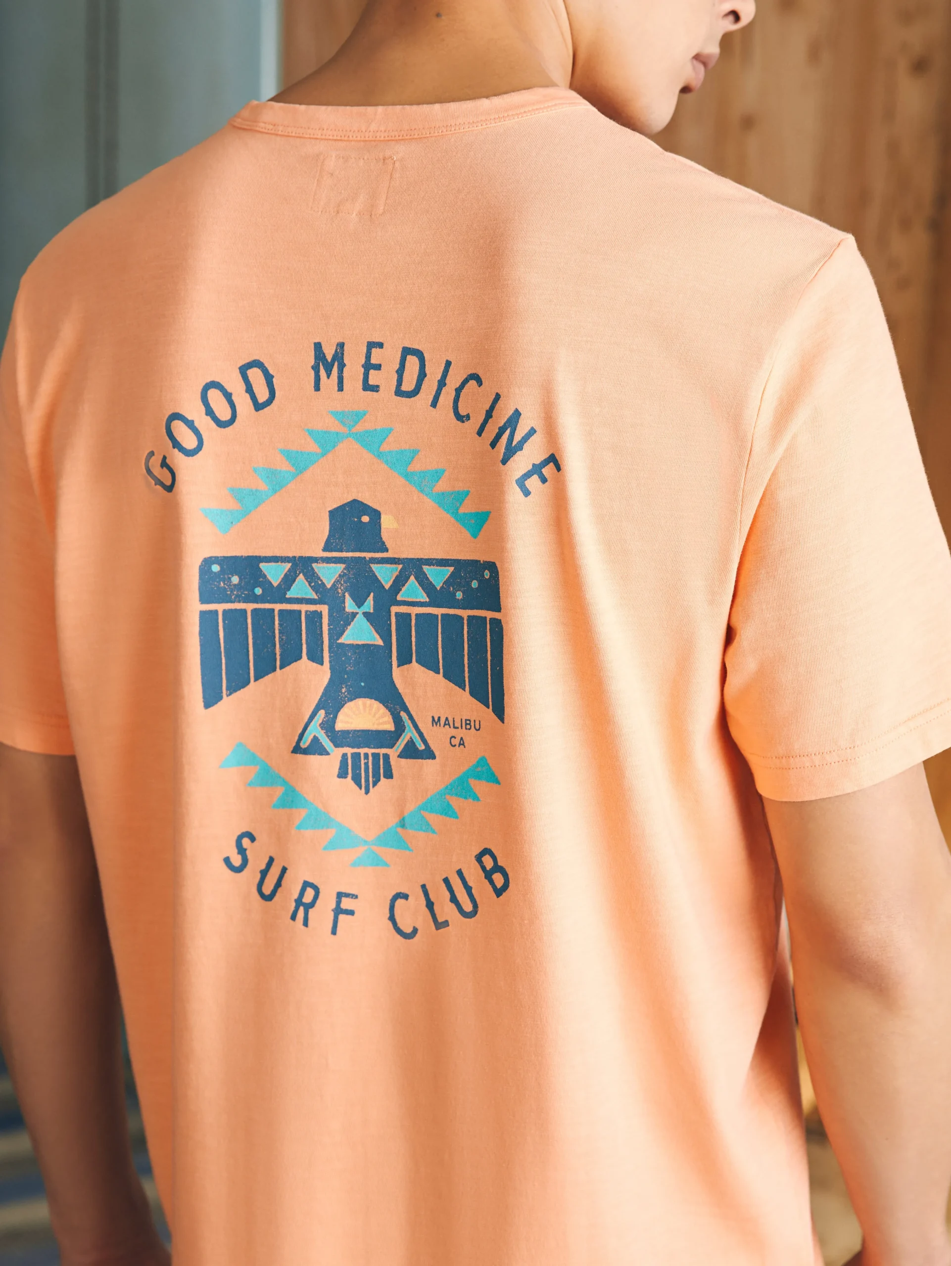 Faherty Brand Steven Paul Judd Good Medicine Surf Club Tee -^ T-Shirts & Henleys