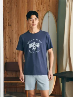 Faherty Brand Steven Paul Judd Good Medicine Surf Club Tee -^ T-Shirts & Henleys