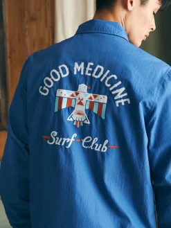 Faherty Brand Steven Paul Judd Good Medicine Sunwashed Coaches Jacket -^ Jackets & Vests