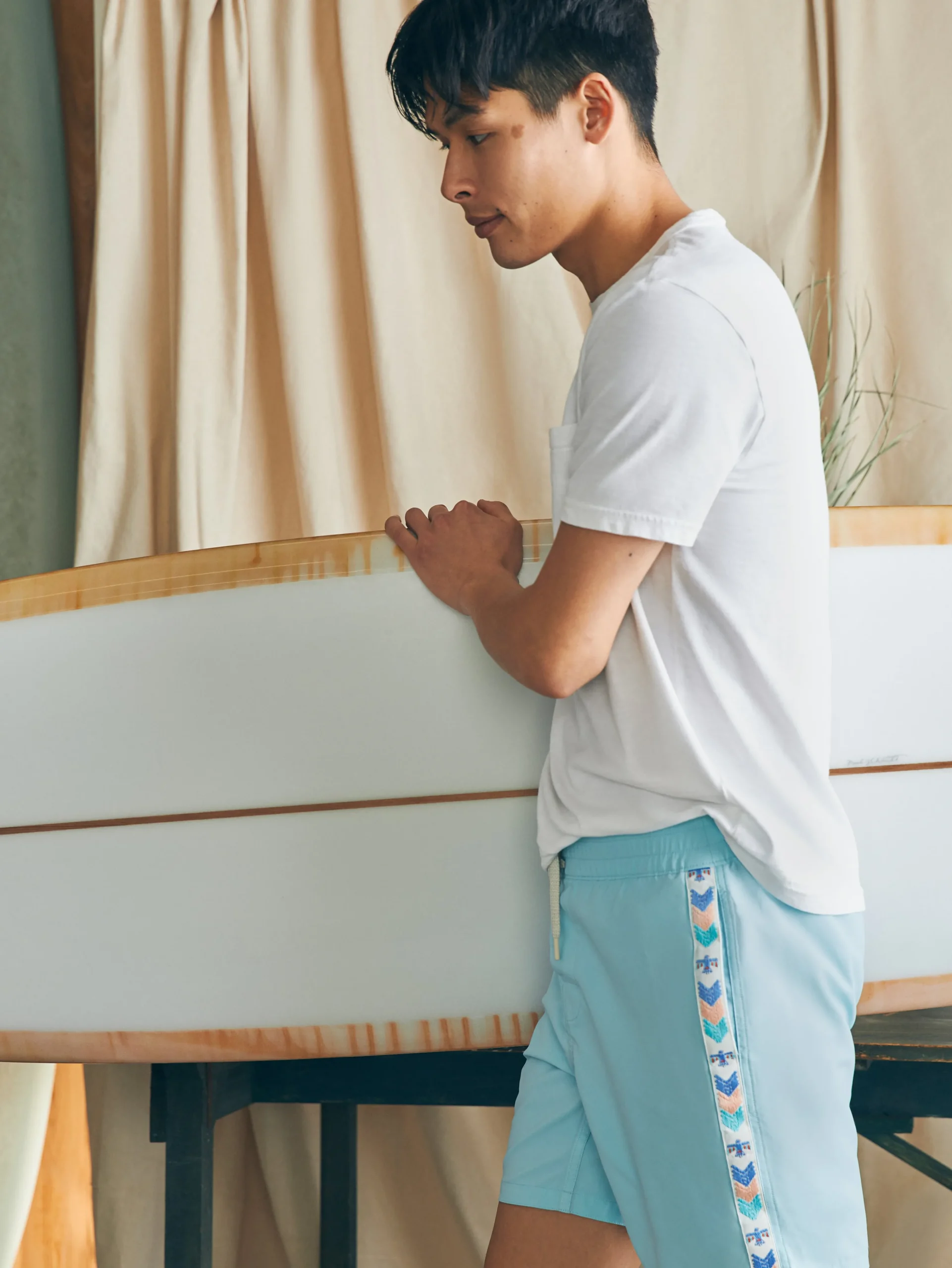 Faherty Brand Steven Paul Judd Good Medicine Sunwashed Boardshort -^ Swim