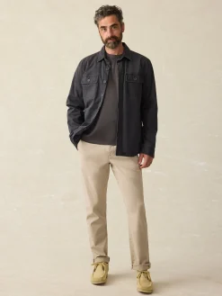 Faherty Brand Stretch Blanket Lined CPO (Tall) -^ Jackets & Vests