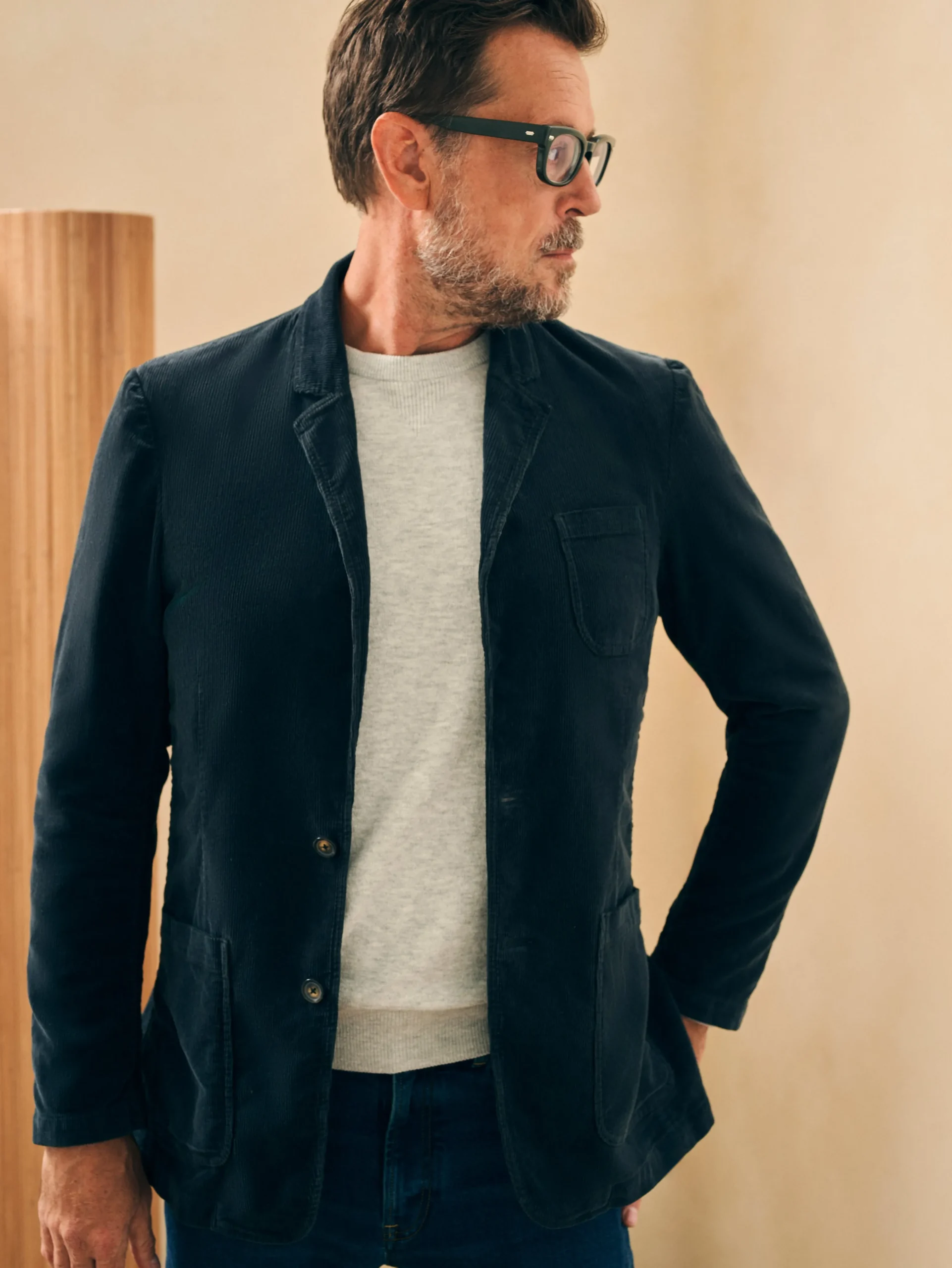 Faherty Brand Stretch Corduroy Blazer -^ Blazers