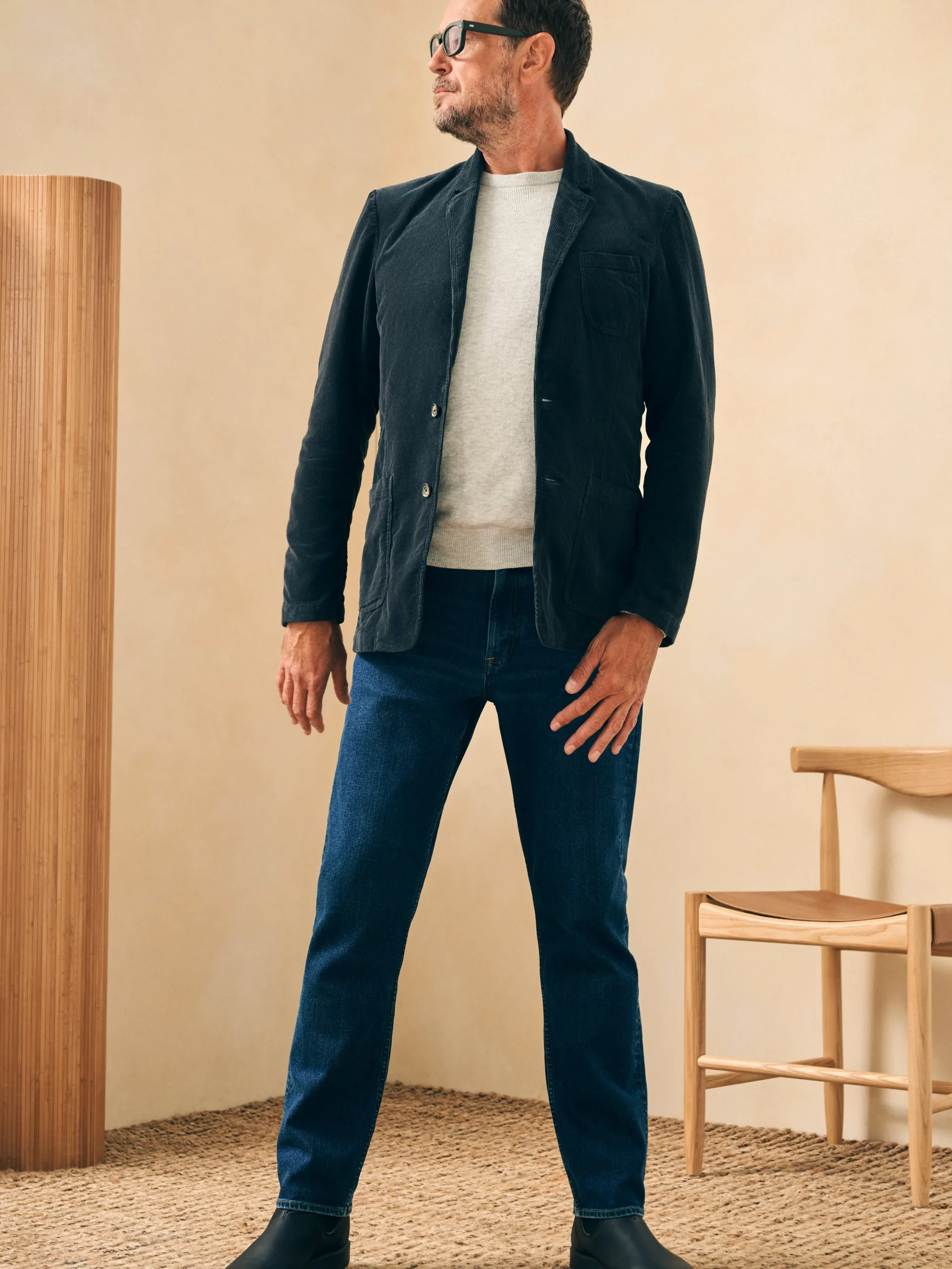 Faherty Brand Stretch Corduroy Blazer -^ Blazers