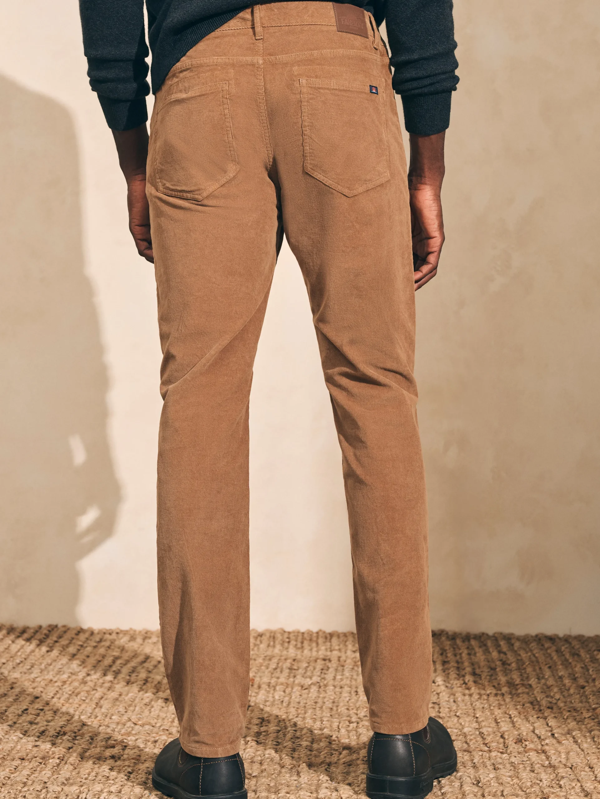 Faherty Brand Stretch Corduroy 5-Pocket Pant (32" Inseam) -^ Pants