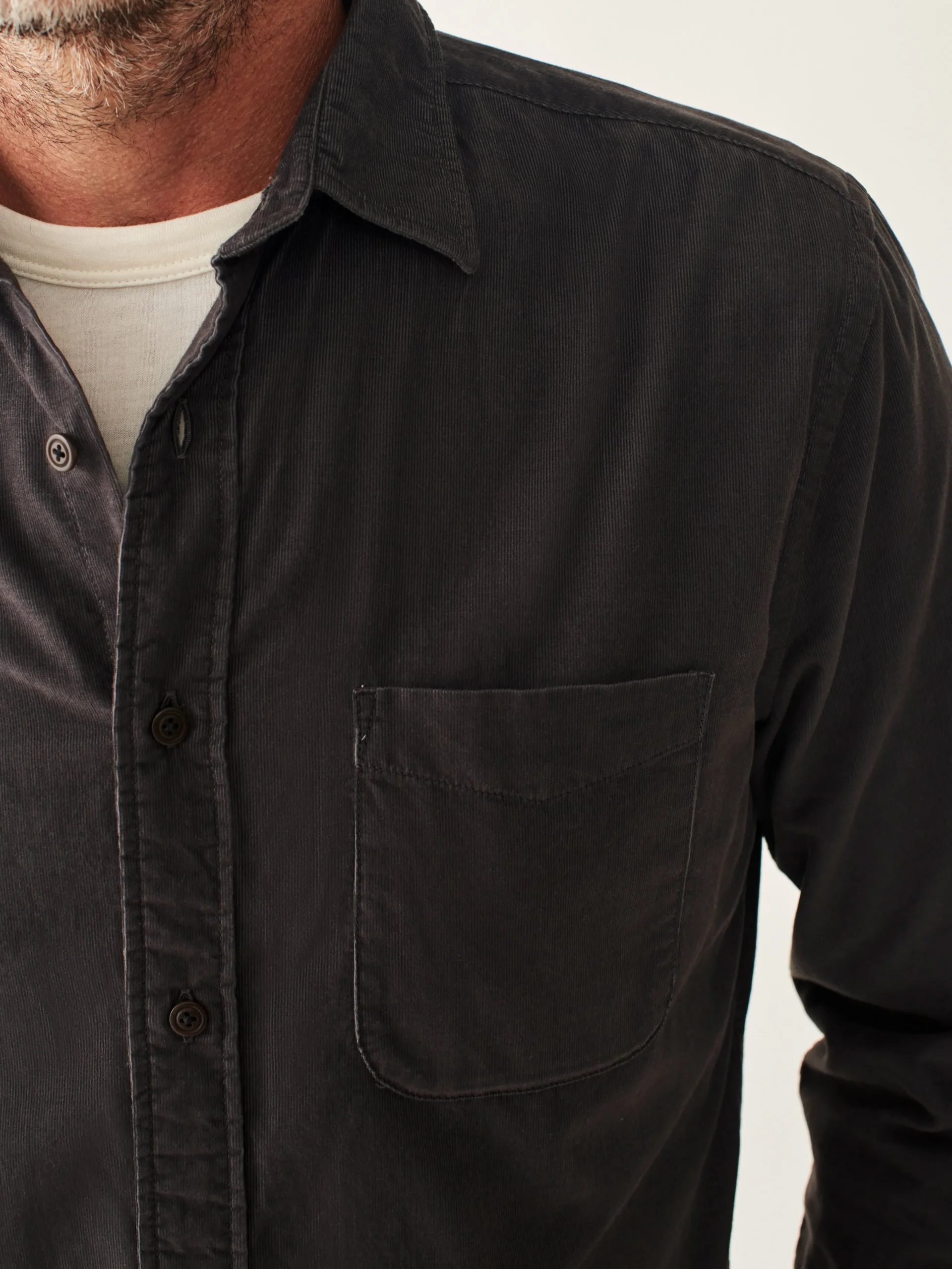 Faherty Brand Stretch Corduroy Shirt -^ Shirts