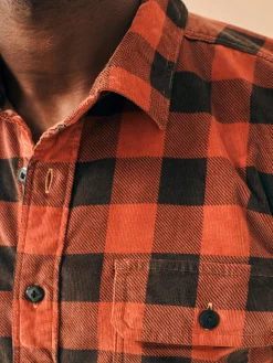 Faherty Brand Stretch Corduroy Work Shirt -^ Shirts