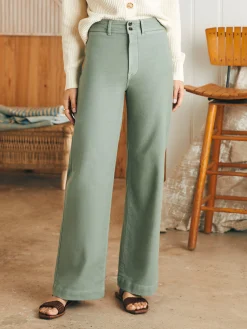 Faherty Brand Stretch Terry Harbor Pant -^Women Pants