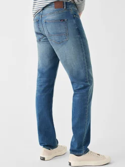 Faherty Brand Stretch Terry Indigo 5-Pocket Pant (32