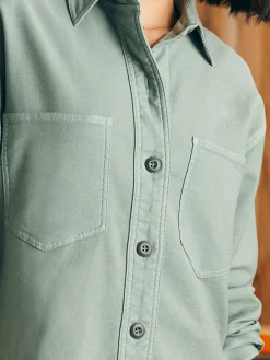 Faherty Brand Stretch Terry Overshirt -^Women Blazers & Outerwear