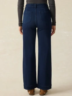 Faherty Brand Stretch Terry Patch Pocket Ankle Pant -^Women Pants