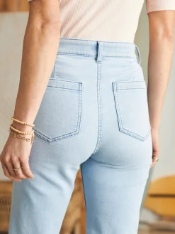 Faherty Brand Stretch Terry Patch Pocket Pant -^Women Pants|Jeans