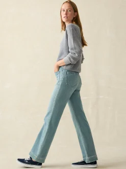 Faherty Brand Stretch Terry Patch Pocket Pant -^Women Pants