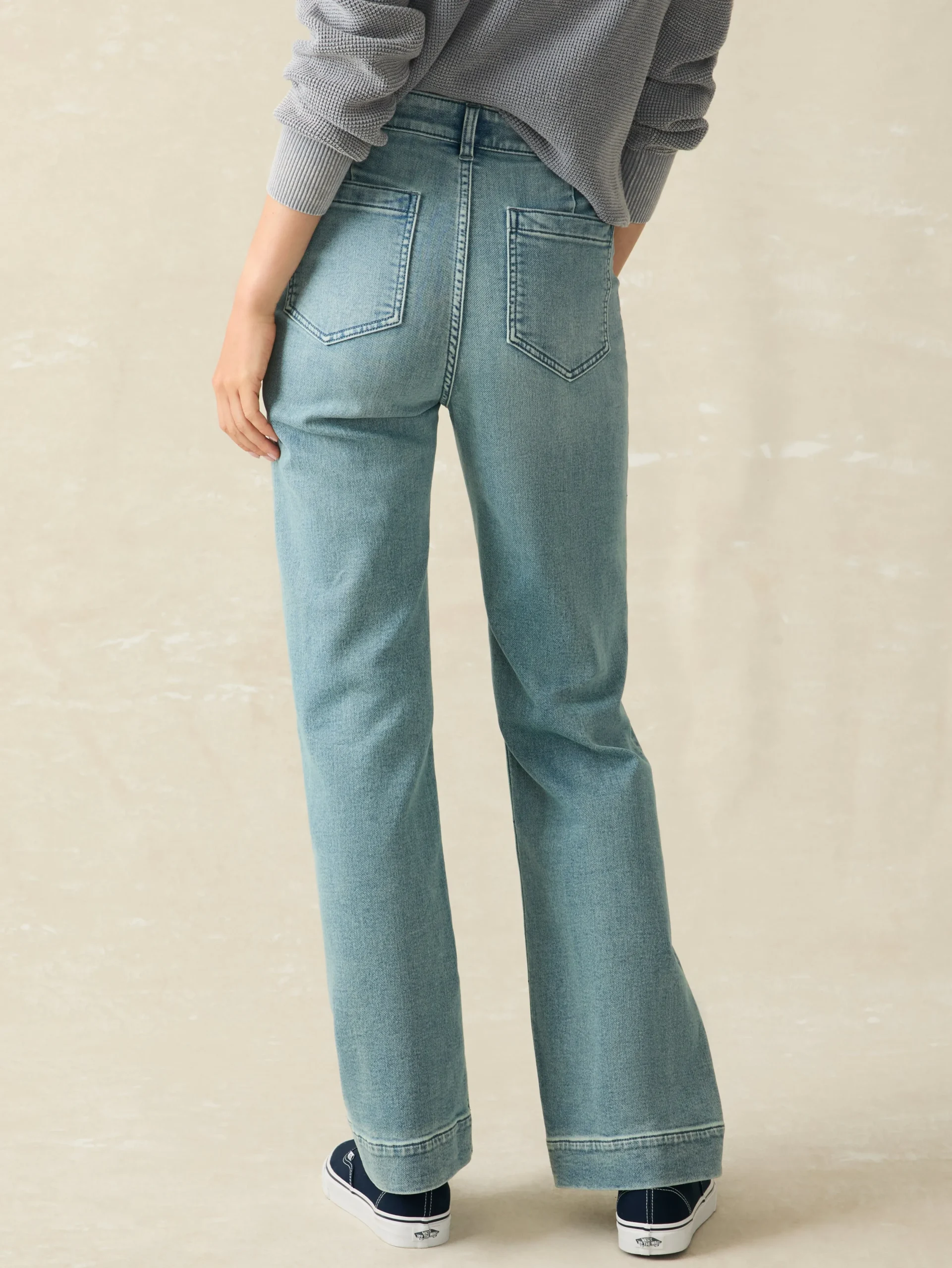 Faherty Brand Stretch Terry Patch Pocket Pant -^Women Pants