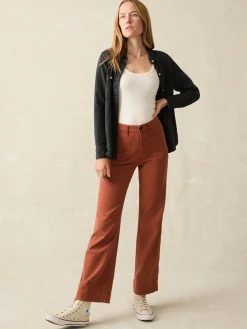 Faherty Brand Stretch Terry Patch Pocket Pant -^Women Pants