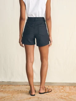 Faherty Brand Stretch Terry Patch Pocket Short -^Women Shorts & Skirts