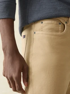 Faherty Brand Stretch Terry 5-Pocket Athletic Fit Pant -^ Pants