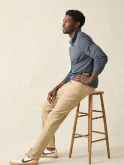 Faherty Brand Stretch Terry 5-Pocket Athletic Fit Pant -^ Pants