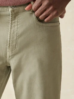 Faherty Brand Stretch Terry 5-Pocket Athletic Fit Pant -^ Pants