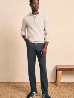Faherty Brand Stretch Terry 5-Pocket Athletic Fit Pant -^ Pants