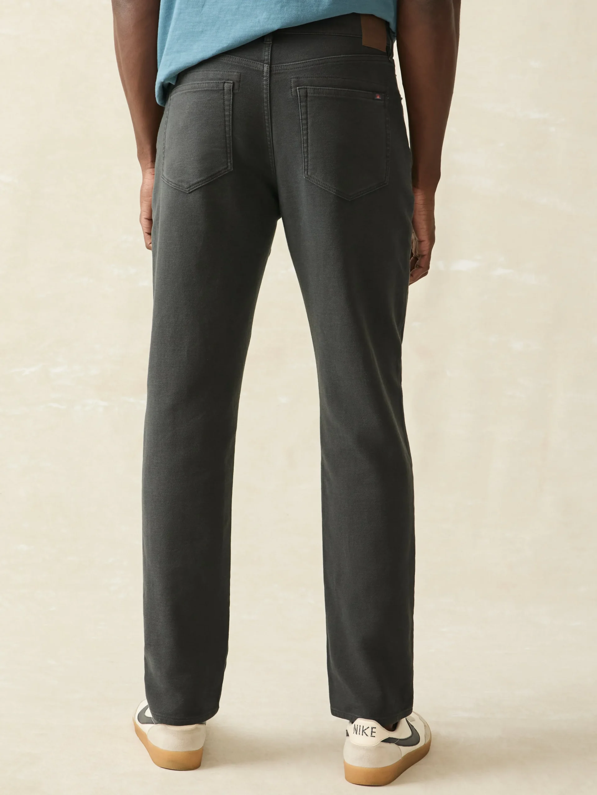 Faherty Brand Stretch Terry 5-Pocket Athletic Fit Pant -^ Pants