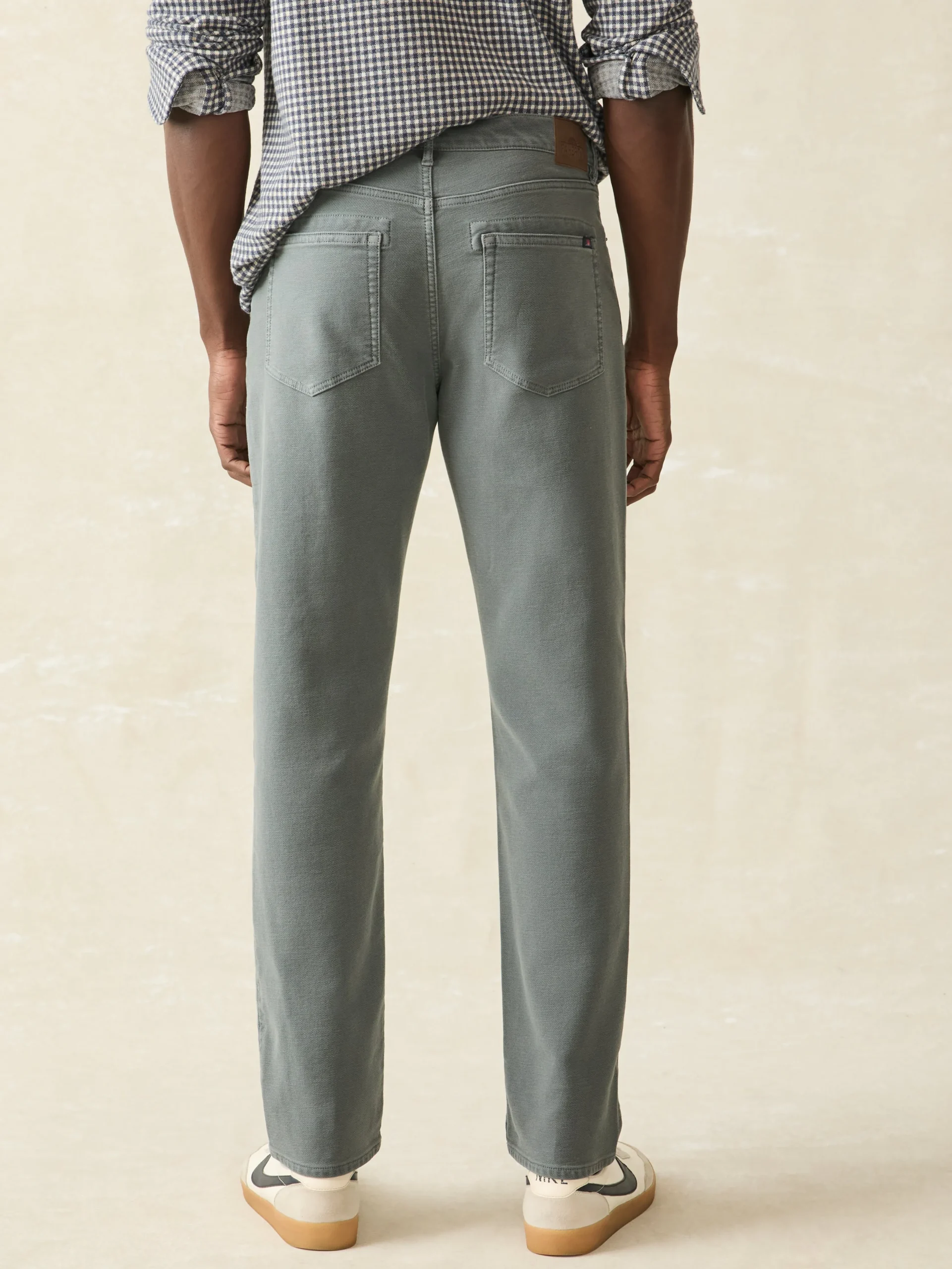 Faherty Brand Stretch Terry 5-Pocket Athletic Fit Pant -^ Pants