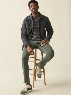 Faherty Brand Stretch Terry 5-Pocket Athletic Fit Pant -^ Pants