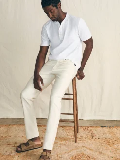 Faherty Brand Stretch Terry™ 5-Pocket Pant (32