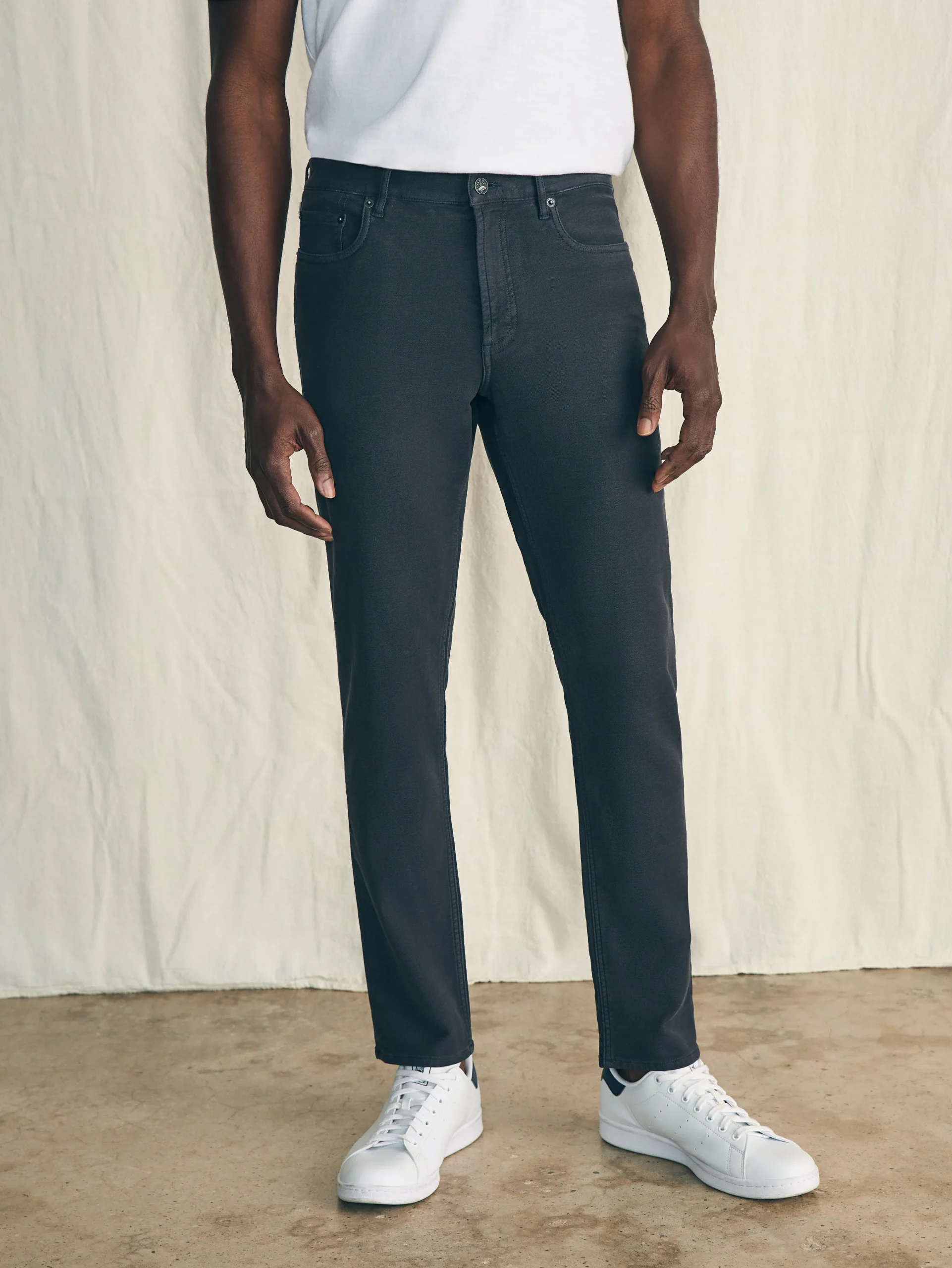 Faherty Brand Stretch Terry 5-Pocket Pant -^ Pants