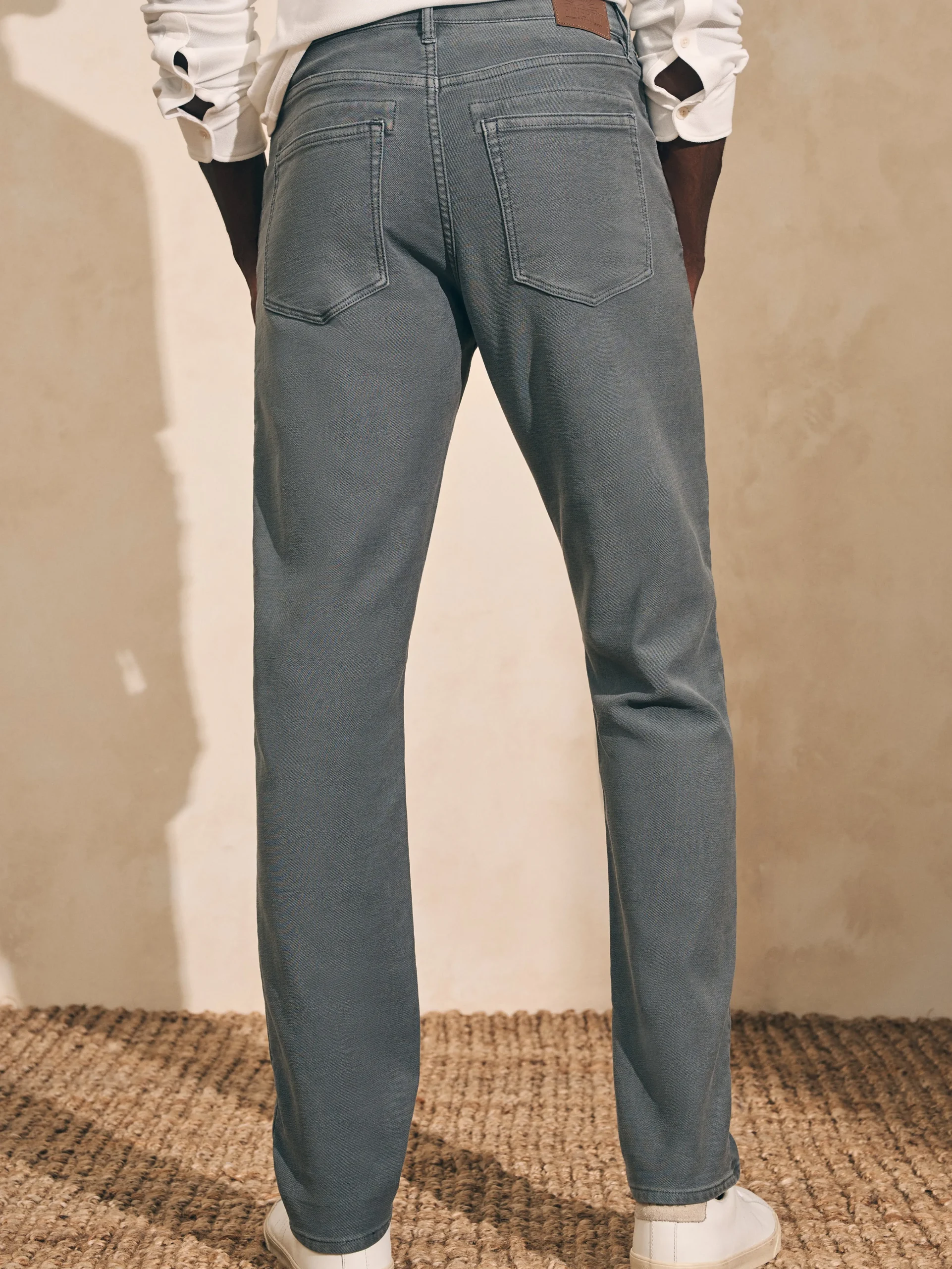 Faherty Brand Stretch Terry 5-Pocket Pant -^ Pants