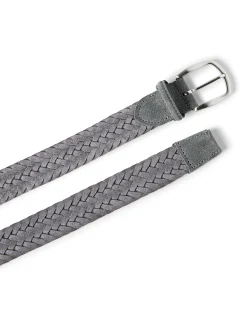 Faherty Brand Suede Woven Belt -^ Belts