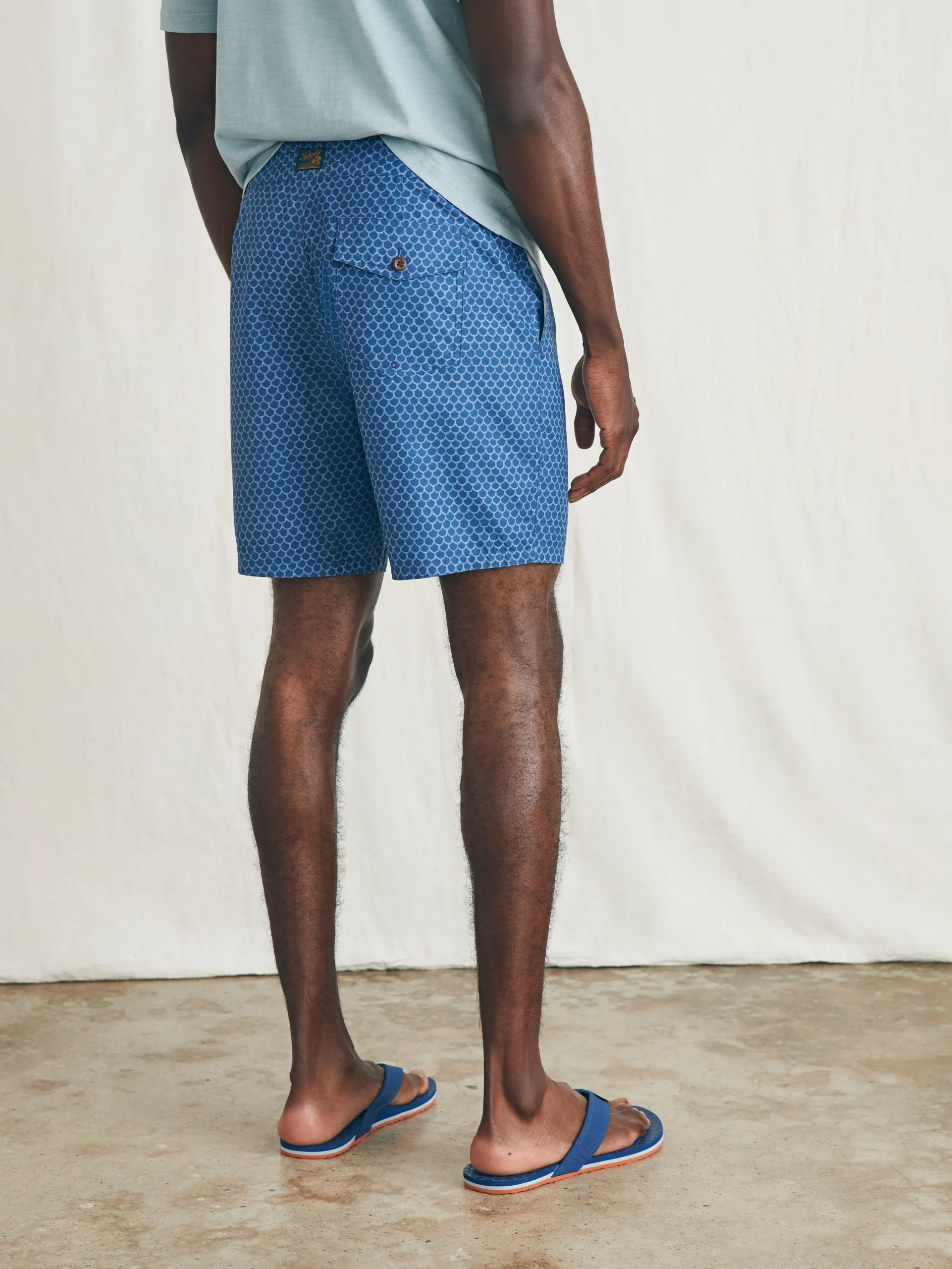 Faherty Brand Sunwashed Boardshort -^ Swim