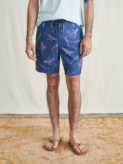 Faherty Brand Sunwashed Boardshort -^ Swim