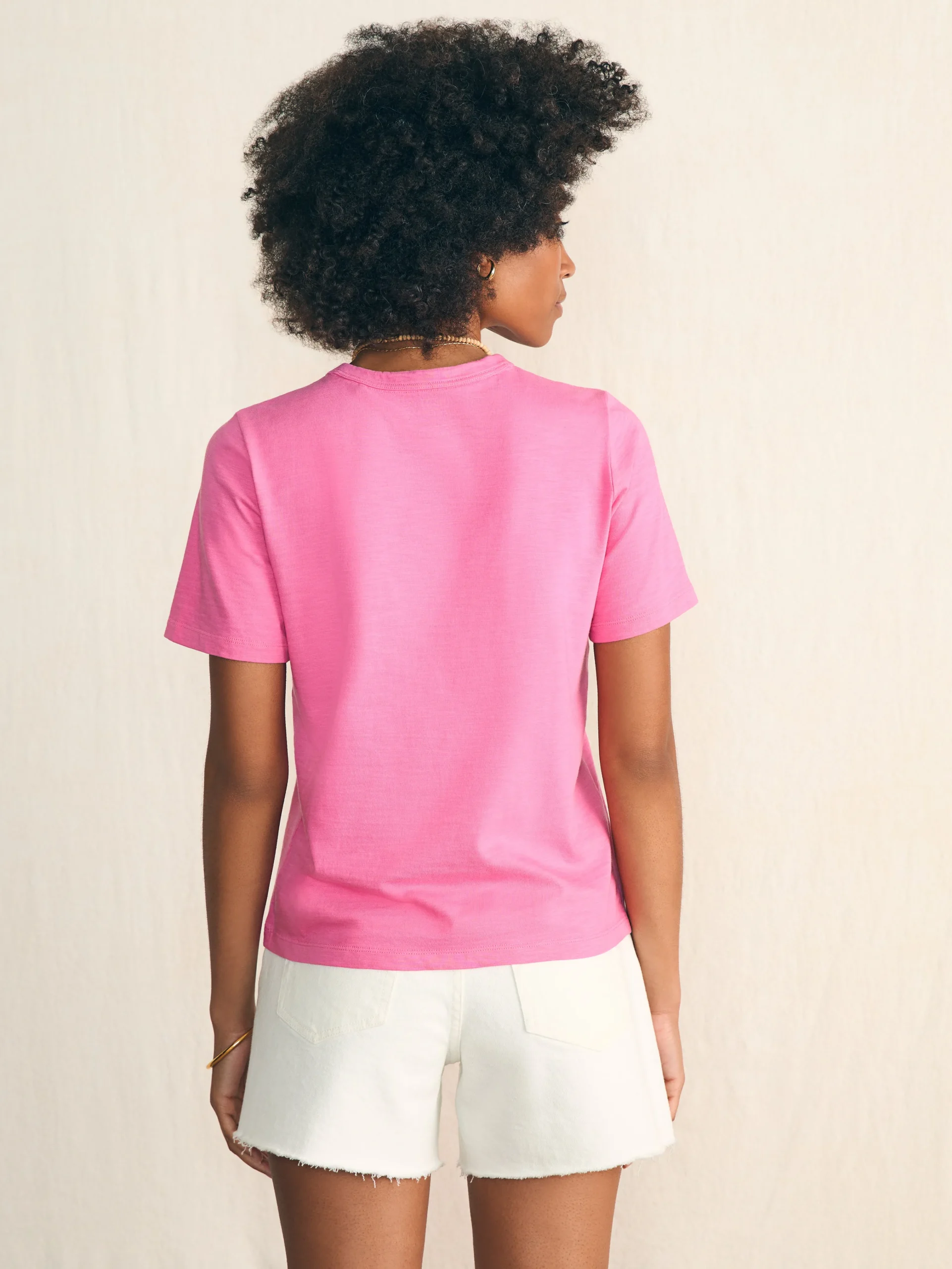 Faherty Brand Sunwashed Crew Tee -^Women T-Shirts