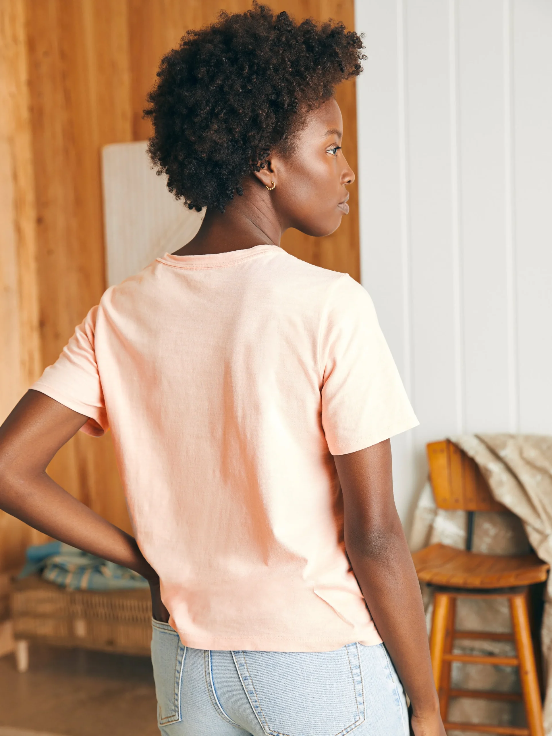 Faherty Brand Sunwashed Crew Tee -^Women T-Shirts