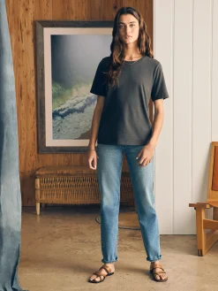 Faherty Brand Sunwashed Crew Tee -^Women T-Shirts
