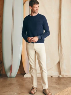 Faherty Brand Sunwashed Crewneck Sweater -^ Sweaters