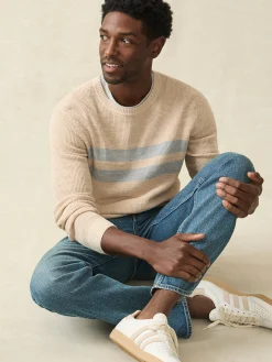 Faherty Brand Sunwashed Crewneck Sweater -^ Sweaters