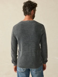 Faherty Brand Sunwashed Crewneck Sweater (Tall) -^ Sweaters