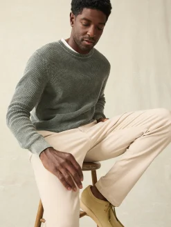 Faherty Brand Sunwashed Crewneck Sweater (Tall) -^ Sweaters
