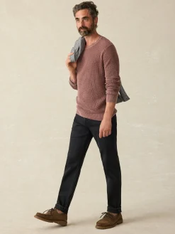 Faherty Brand Sunwashed Crewneck Sweater (Tall) -^ Sweaters