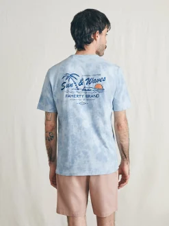 Faherty Brand Sunwashed Graphic Tee -^ T-Shirts & Henleys