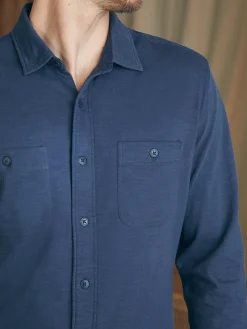 Faherty Brand Sunwashed Knit Shirt -^ Shirts